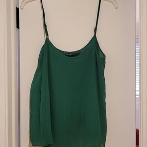 ZARA Green Camisole